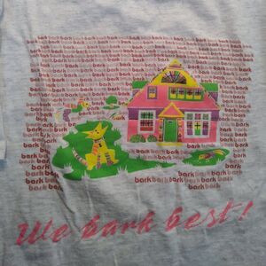 Vintage 90 Rexius Forest Products We Bark Best Neon T-Shirt